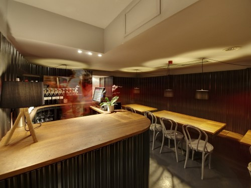 Rosa's Soho restaurant interior detail