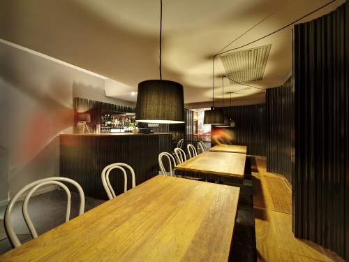 Rosa's Soho restaurant seating area