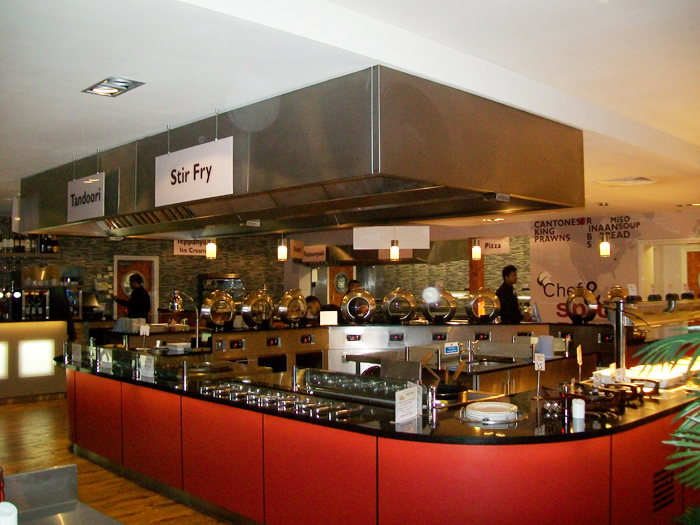 Chef and Spice restaurant theatre canopy